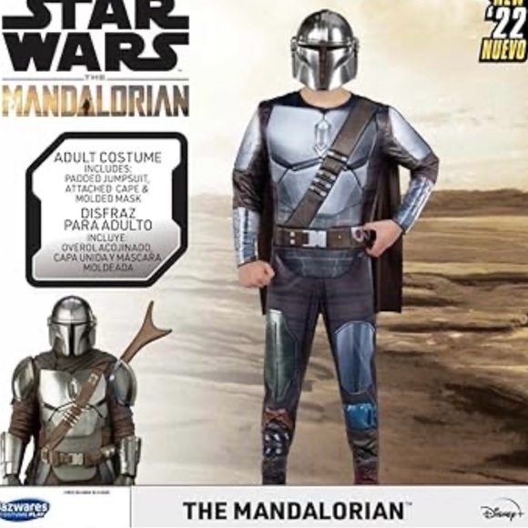 NWT Star Wars Mandalorian Costume Adult - Picture 2 of 5
